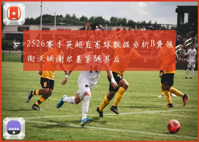 2526赛季英超直塞球数据分析B费领衔沃顿谢尔基紧随其后